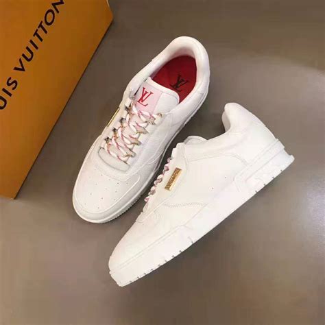 lv mens sneakers 2019|louis vuitton men's white sneakers.